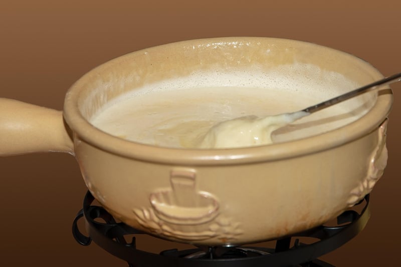 Cheese Fondue with Dippers